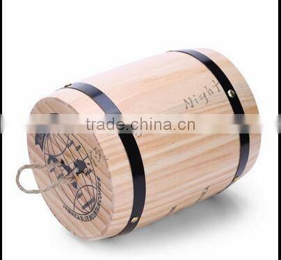 High quality eco-friendly coffee bean wood barrel