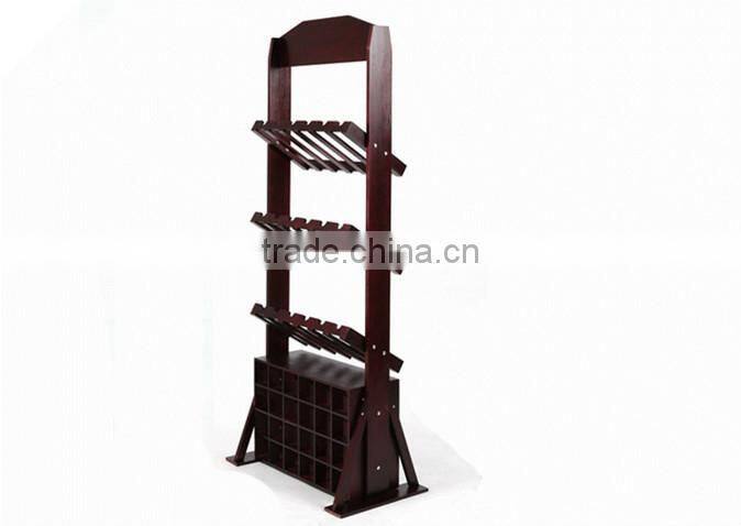 Best-selling color painting large wooden wine rack