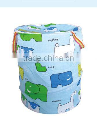 Pop-Up Mesh Spiral Storage Laundry Hamper