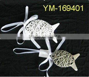 Wicker Apple Decoration for Christmas