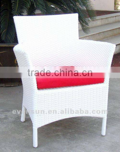 Restaurant chair, wicker tub chair