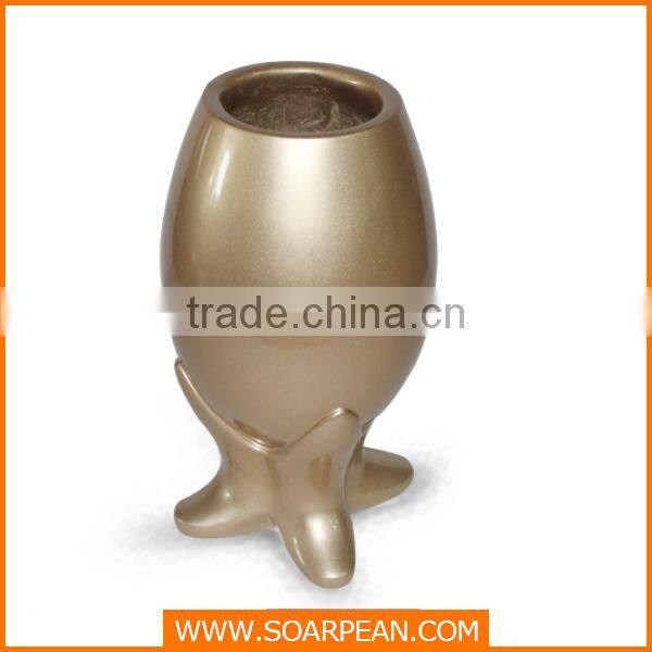 Living Room Decorative Fiberglass Selling Flower Pot