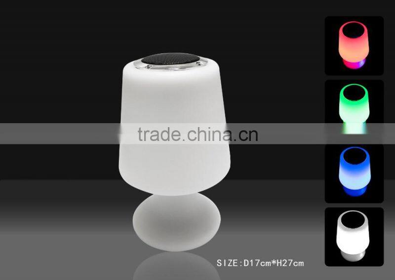 Most popular colourful wireless led bluetooth speaker for mobile phone connect