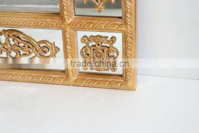 Baroque Mirror Frame Rectangular Bathroom Mirrors