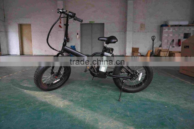 20 inch folding fat tyre electric bike lithium battery motorbike with CE certification electric bicycle