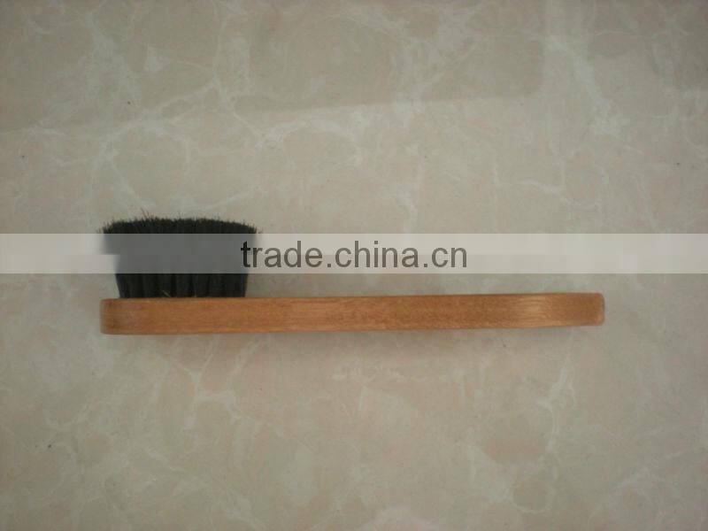 wooden shoe brush