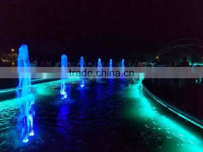 Over 12 years Chinese fountain factory garden water lighted pond fountain