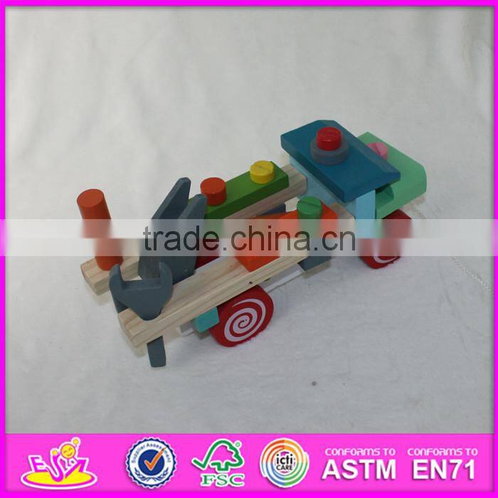 2016 best design educational children wooden toy screws for sale W03C026