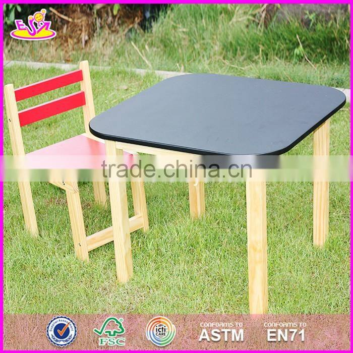 2017 New design home / school / high quality wooden kids study desk W08G180