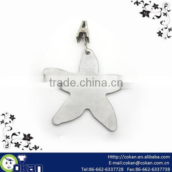 Star Fish Shape Tablecloth Holder CK-TC005