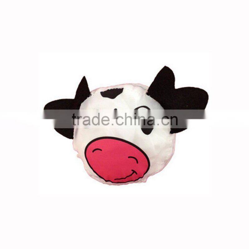 Cute animal foldable shopping bags Fashion storage tote bags Eco friendly shopping tote bags