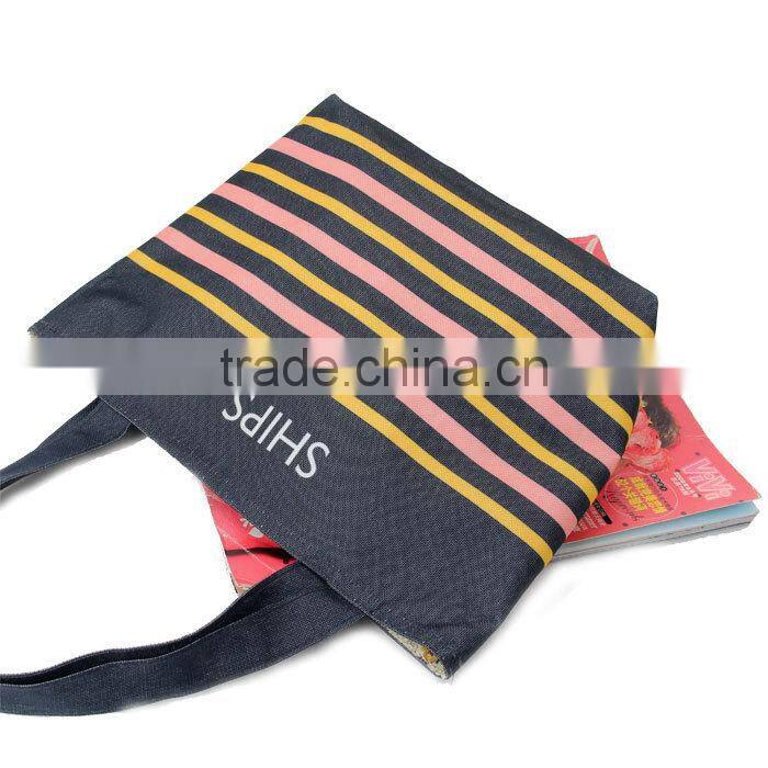 Wholesale Modern 600D polyester double layer fashion shopping handbag,women shopping tote bag