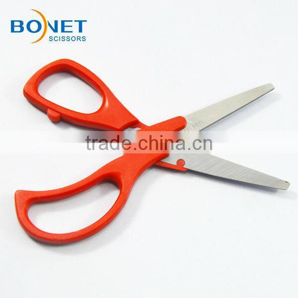 SSC0023/4 5" red handle school mini plastic scissors