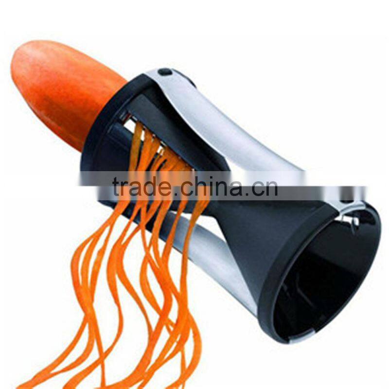 Kitchen Veggie Spiral Slicer Shred Vegetable Fruit Process Device Cutter Slicer Peeler Tool Spirelli Spiral Slicer