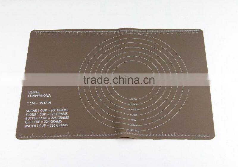 16098 Chef Special,Non Stick,Non Slip Extra Large Silicone Baking Mat for Pastry Rolling with Measurements(40x60cm)