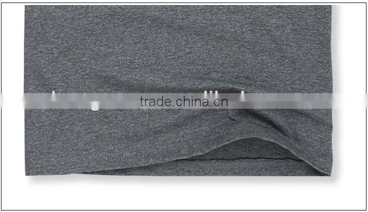 Men's slim short sleeve T-shirt 100% cotton 0-neck T-shirt