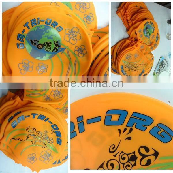 Personality hot sale flower swim cap