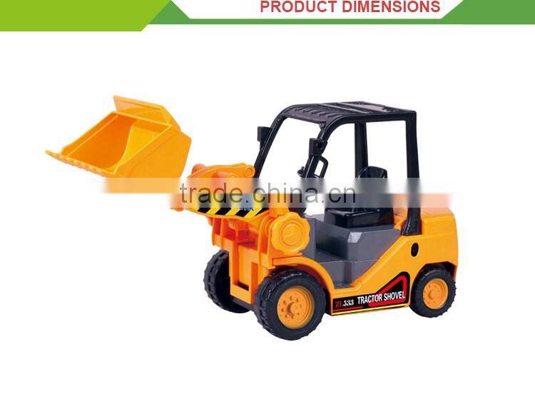 New product inertia friction toys diecast forklift truck model