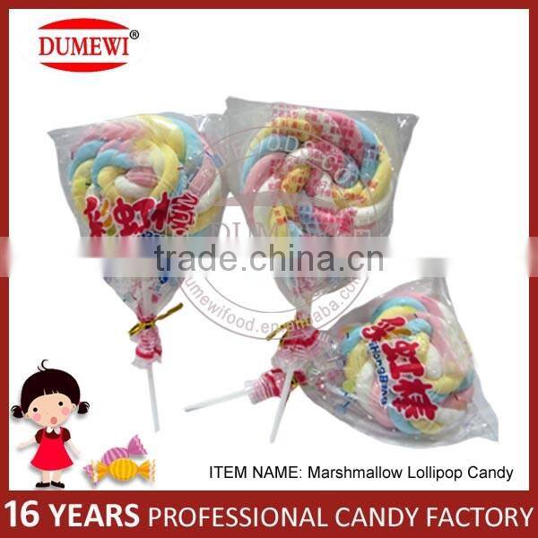 Fruit Twist Marshmallow Lollipop Candy