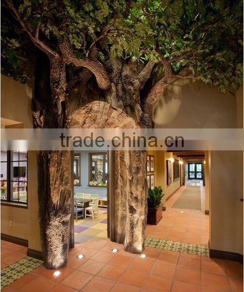 Artificial tree for interior decoration of art design