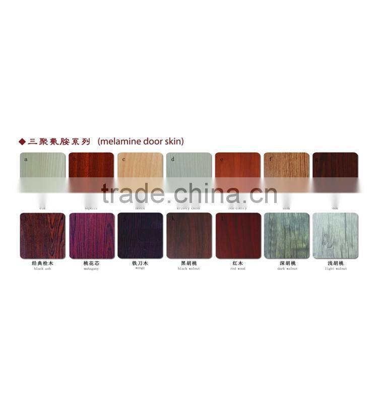 Plywood Molded Zabra Wood Door Skin