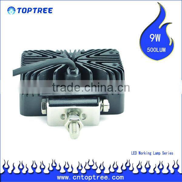 4Inch 9Watt LED Working Lamp Off Road LED Working Lamp for Suv, Truck, Ambulance and Recovery Vehicles