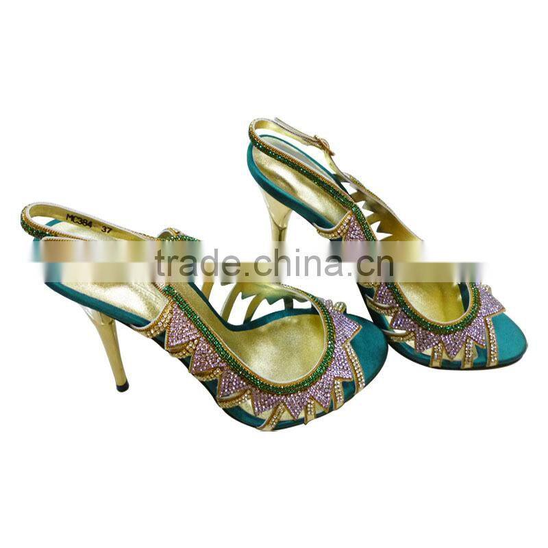 Ladies Pretty Party Dress Shoe for High Heel with Buying Agent