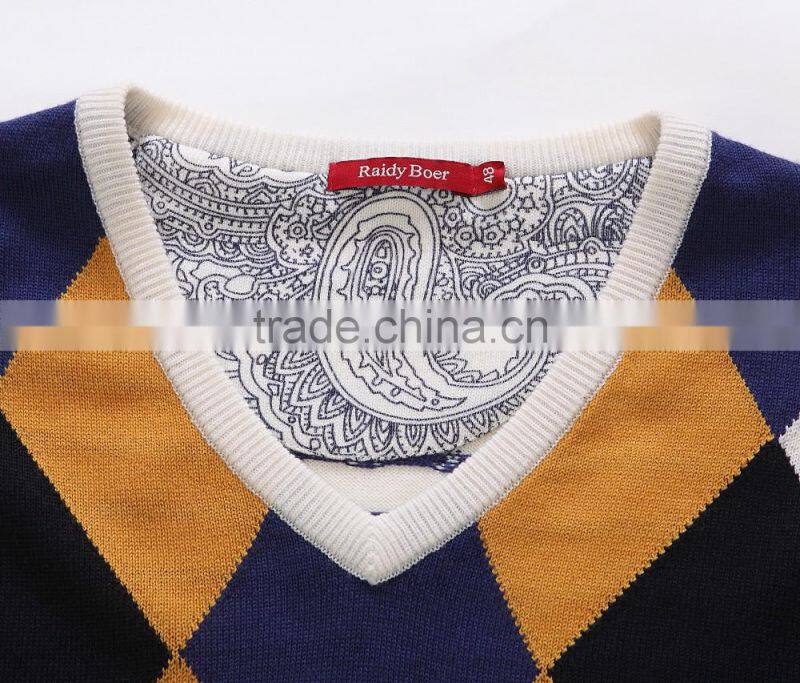 Wholesale fashion men winter pullover sweaters