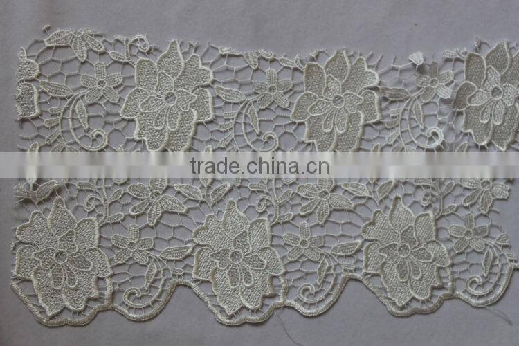 Embroided flower Design Fabric