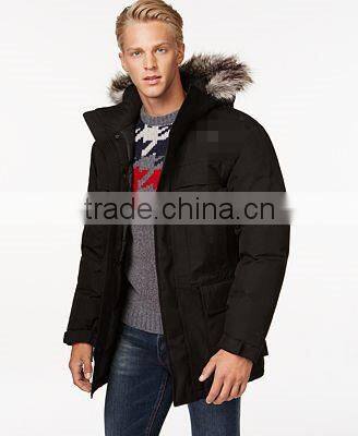 2015 lastest down jacket with zip mens warm coat