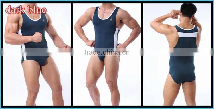 Brave Person Bodysuit For Men Nylon And Spandex Hot Shapers