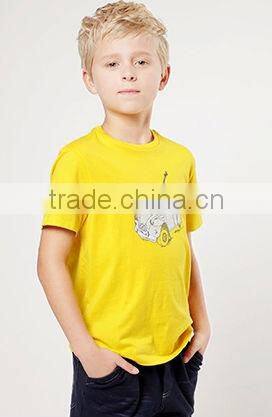 korean kids fashion wholesale baseball style t-shirt velcro letters