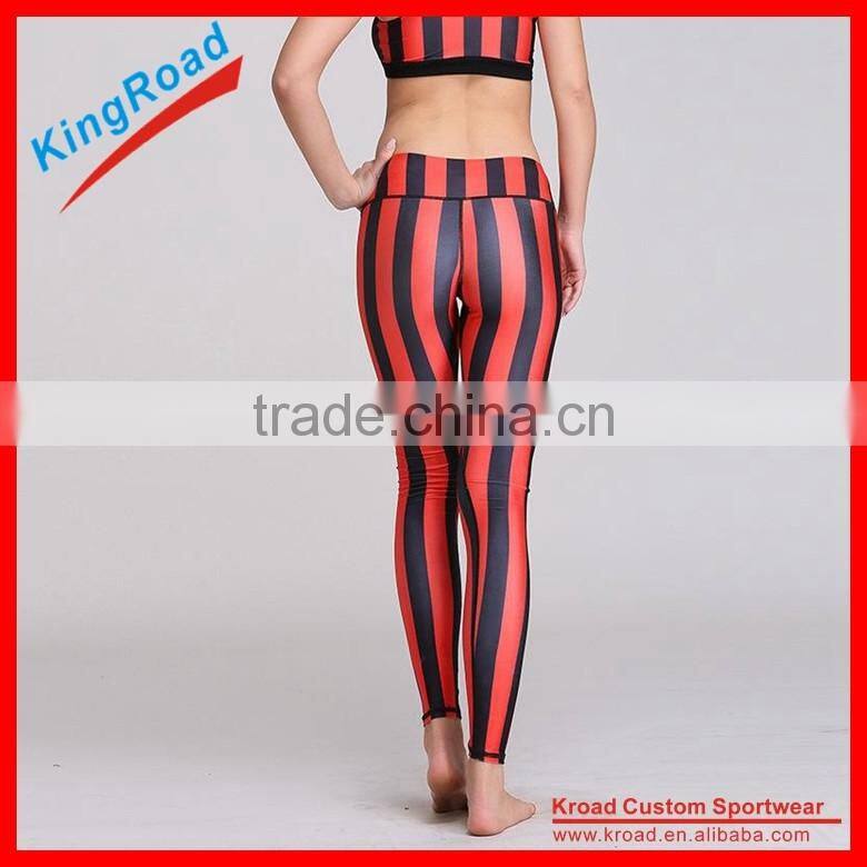 100% polyester fabric or Spandex coolmax fabric Compression Running pants