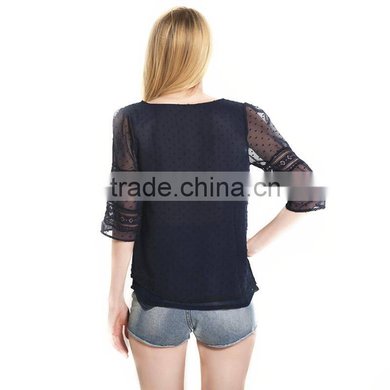 MAXNEGIO chiffon women shirt floral top quality blouse top