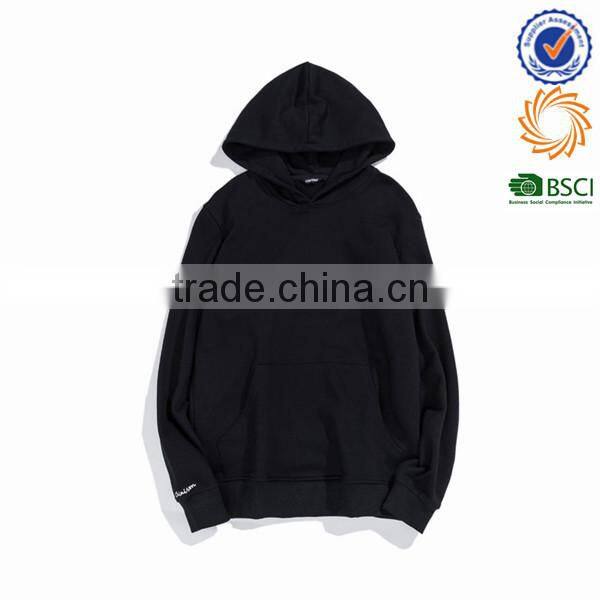 Customized men sweatshirts blank fashion thin pullover hoodies