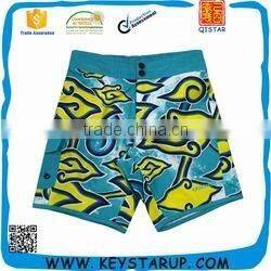 Hot Sale 4 Way Stretch Stripe Board Shorts Wholesale