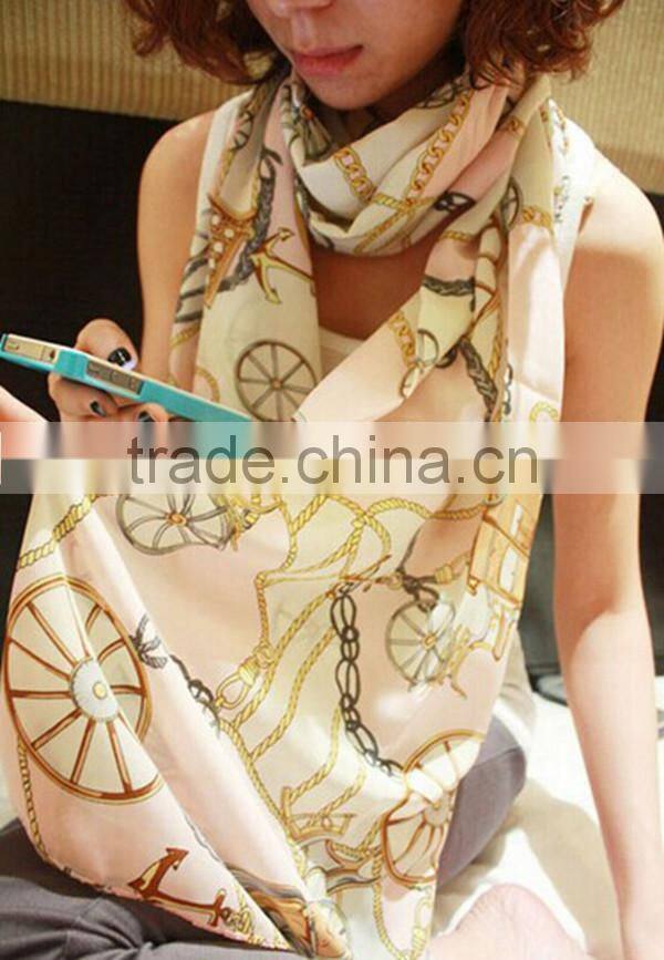 Cheap price new arrival 4 color choice design high quality chiffon material women's fashion hijab scarf