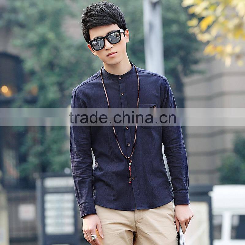 New fashion men shirt,casual long sleeve shirt