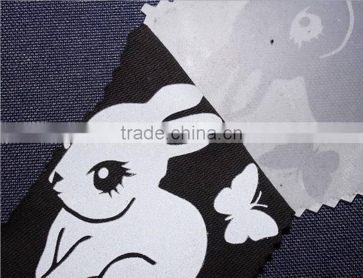 heat-transfer refective logos be heated on t-shirt