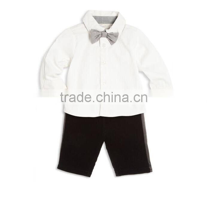 Latest design baby suit for wedding fashion shirt/pants/vest 3 pieces