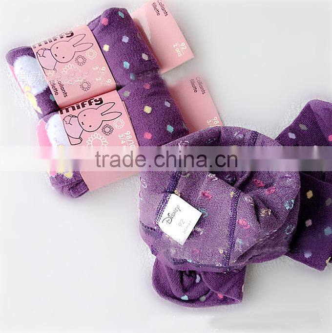 Fashion Designn Girls Knitted Leggings Cute Cartoon Printed Kids Tights For Children Clothes SC40827-9