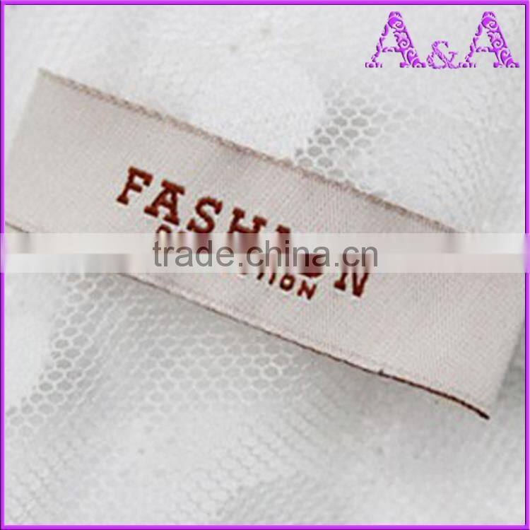 AVA adhesive fabric labels