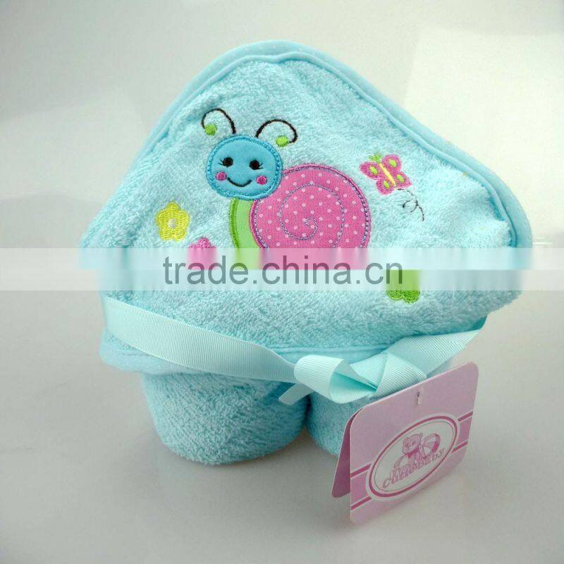 100% Organic Cotton Terry Hooded Towel Set