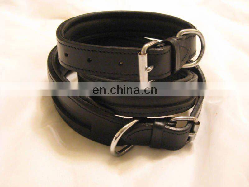 HIGH QUALITY LEATHER DOG COLLAR