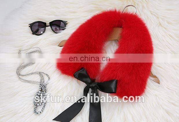 Fashion cute real fox fur collar