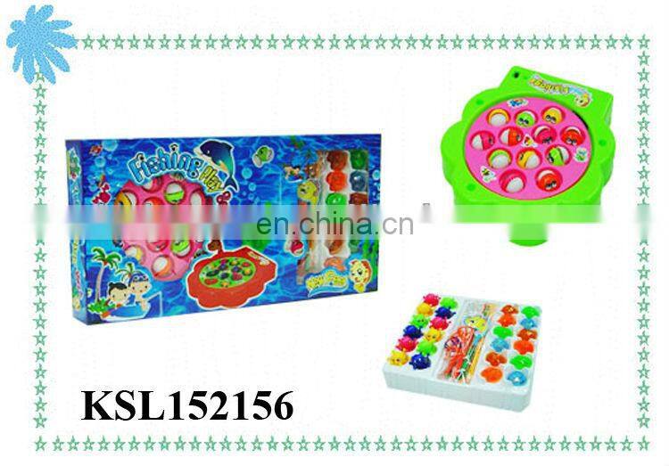 funny plastic toy fishing game for children