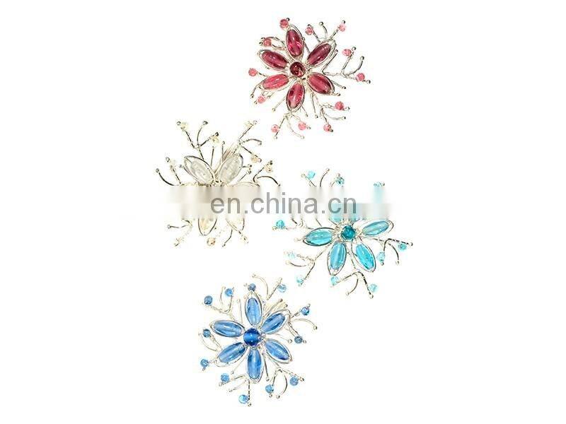 Twisted Flower Napkin Rings