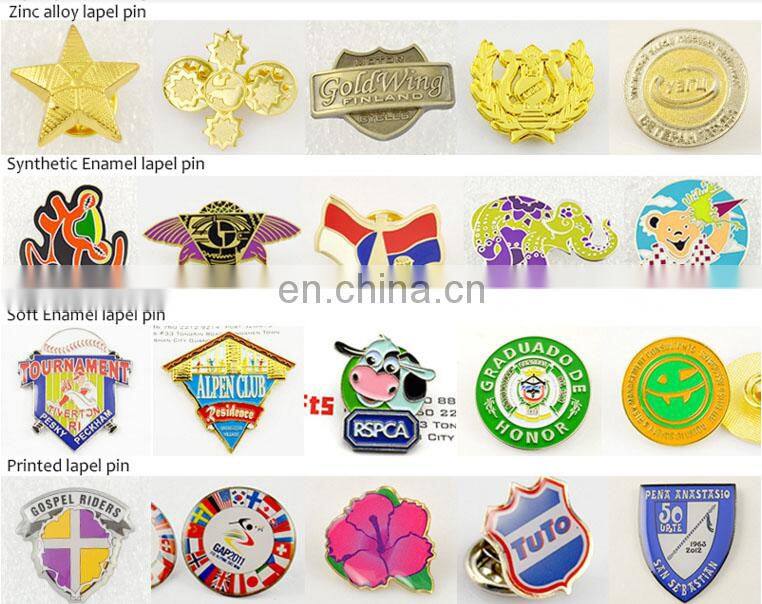 Classic style souvenir custom cloissone hard enamel pins