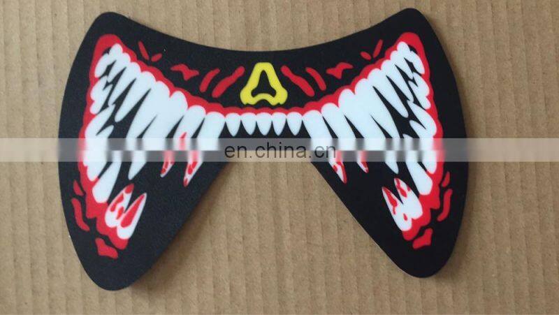 Lighting EL Mask Panel EL Facial Mask for Halloween