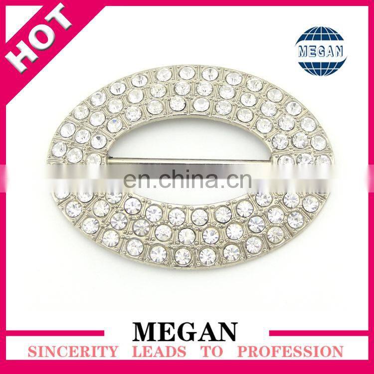 fashion silver rhinestones buckle for wedding chair covers